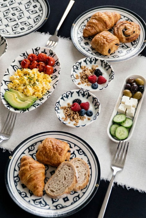 Hermia Set de Desayuno Ahenk 6 Multicolor de 16 Piezas